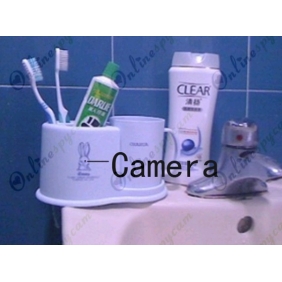 Multi-function Toothbrush Holder Hidden Pinhole HD Spy Camera DVR 16GB(Motion Activated)